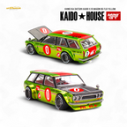 Mini-GT Datsun KAIDO 510 Wagon OG Ho Yellow - 1:64