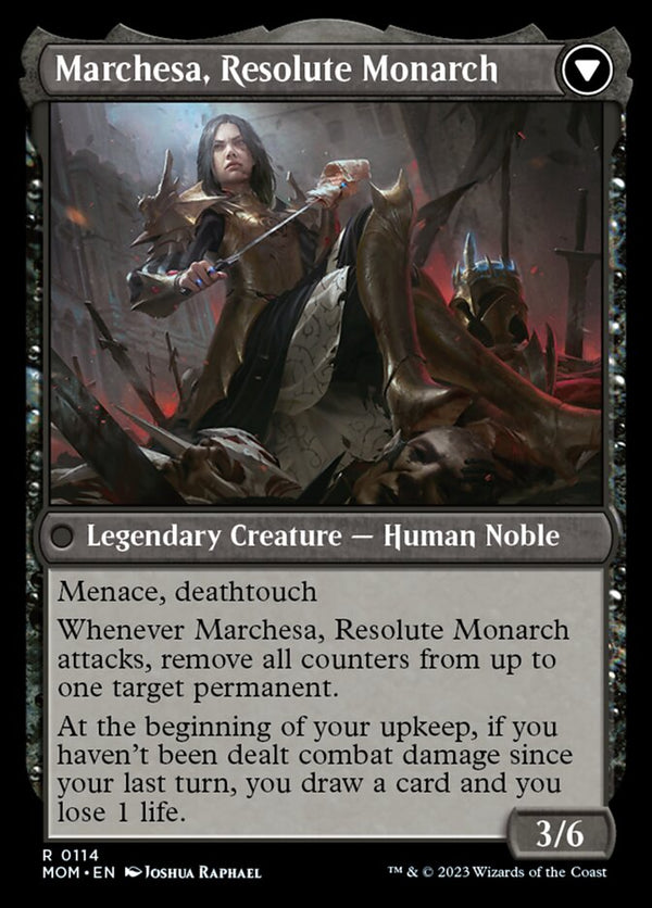 Invasion of Fiora // Marchesa, Resolute Monarch (MOM-114) - March of the Machine