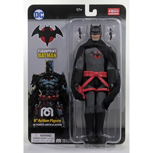 Mego Action Figure 8 Inch - DC - Select Figure(s) Flashpoint Batman - PREVIEWS Exclusive