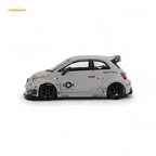 Mini-GT Abarth 595 LB-WORKS x Abas Works Grey MGT00995 1:64