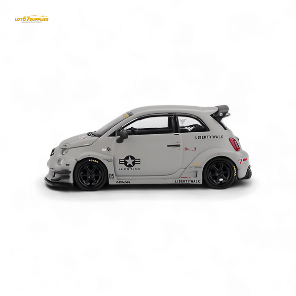 Mini-GT Abarth 595 LB-WORKS x Abas Works Grey MGT00995 1:64