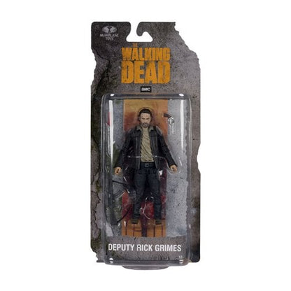 McFarlane Toys The Walking Dead 5-Inch Scale Action Figure - Select Figure(s) Deputy Rick Grimes