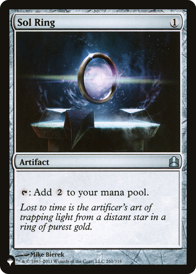Sol Ring (LIST-CMD-261) - The List