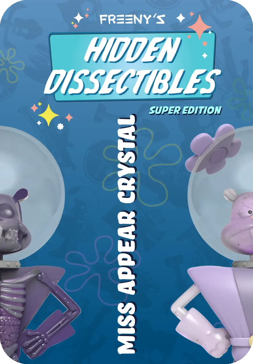 Freeny’s Hidden Dissectibles : SpongeBob SquarePants Series 04 (Super Edition) Blind Box (1 Blind Box) - Collectors World Toys