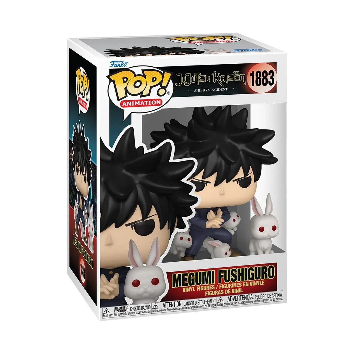 Jujutsu Kaisen Megumi Fushiburo (Rabbit) Funko Pop! Vinyl Figure and Buddy #1883 - Collectors World Toys