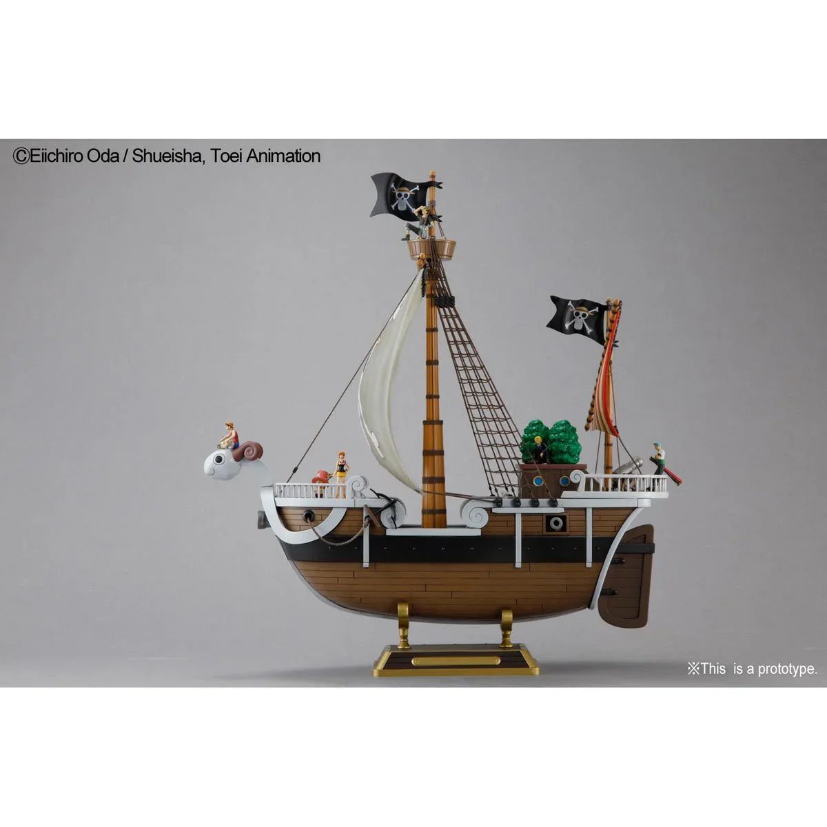 One Piece Going Merry Model Ship Model Kit - Collectors World Toys