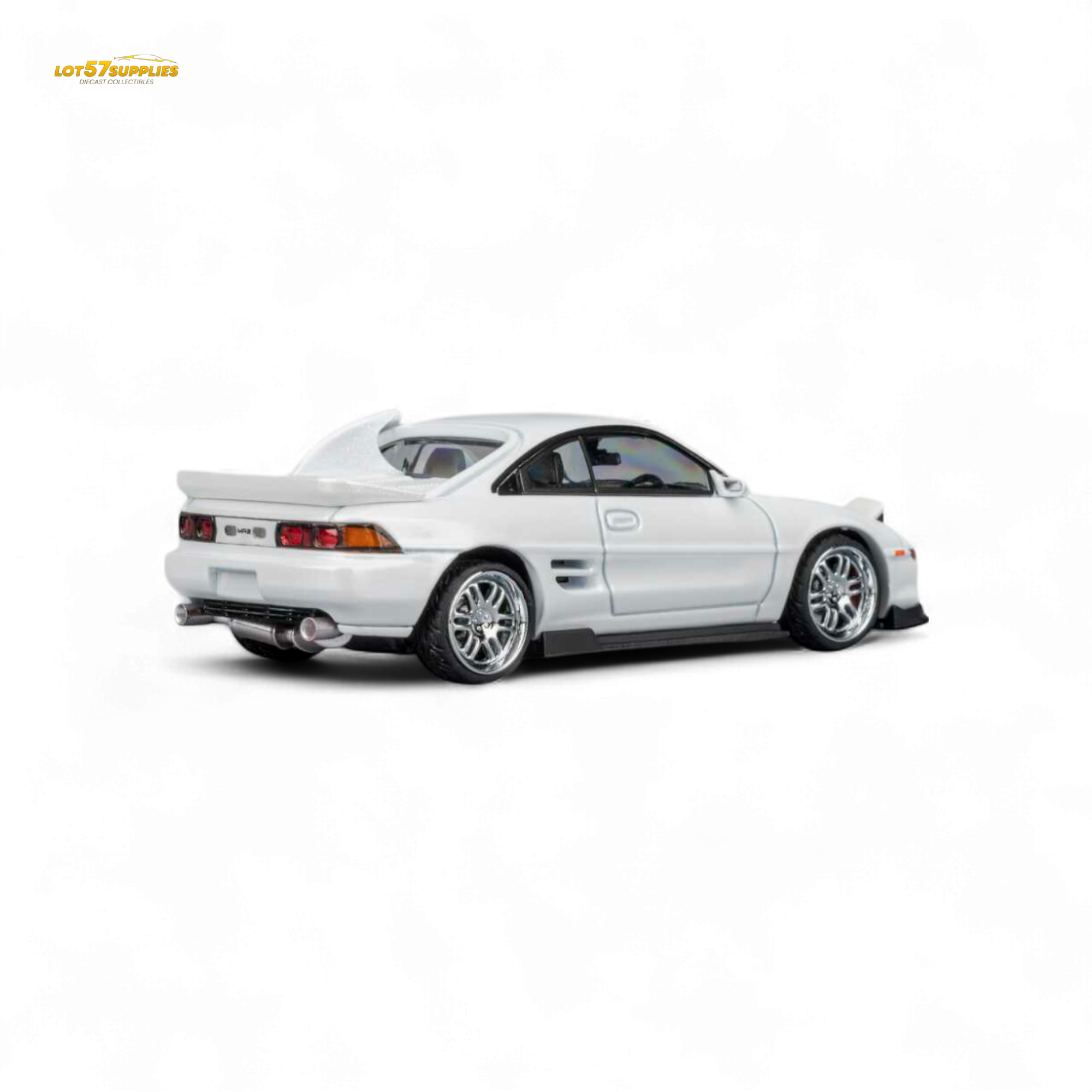 (Pre-Order) Microturbo Toyota MR-2 SW20 Revision 4 V2 – White 1:64 - Collectors World Toys