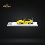 Microturbo Honda S2000 JS Racing Custom in Indy Yellow Pearl 1:64 - Collectors World Toys