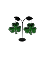 Sequin Shamrock Earrings