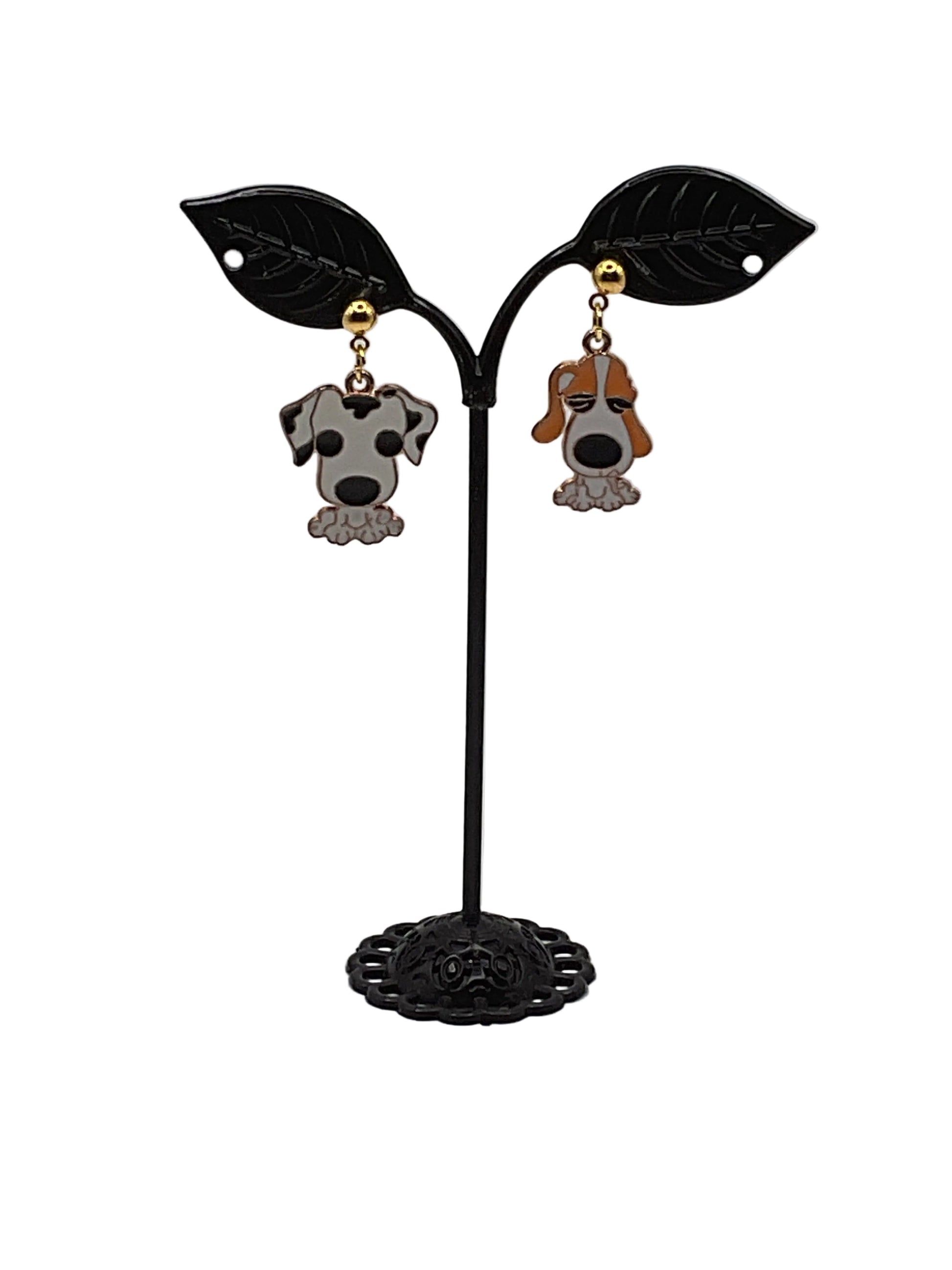 Dog Earrings