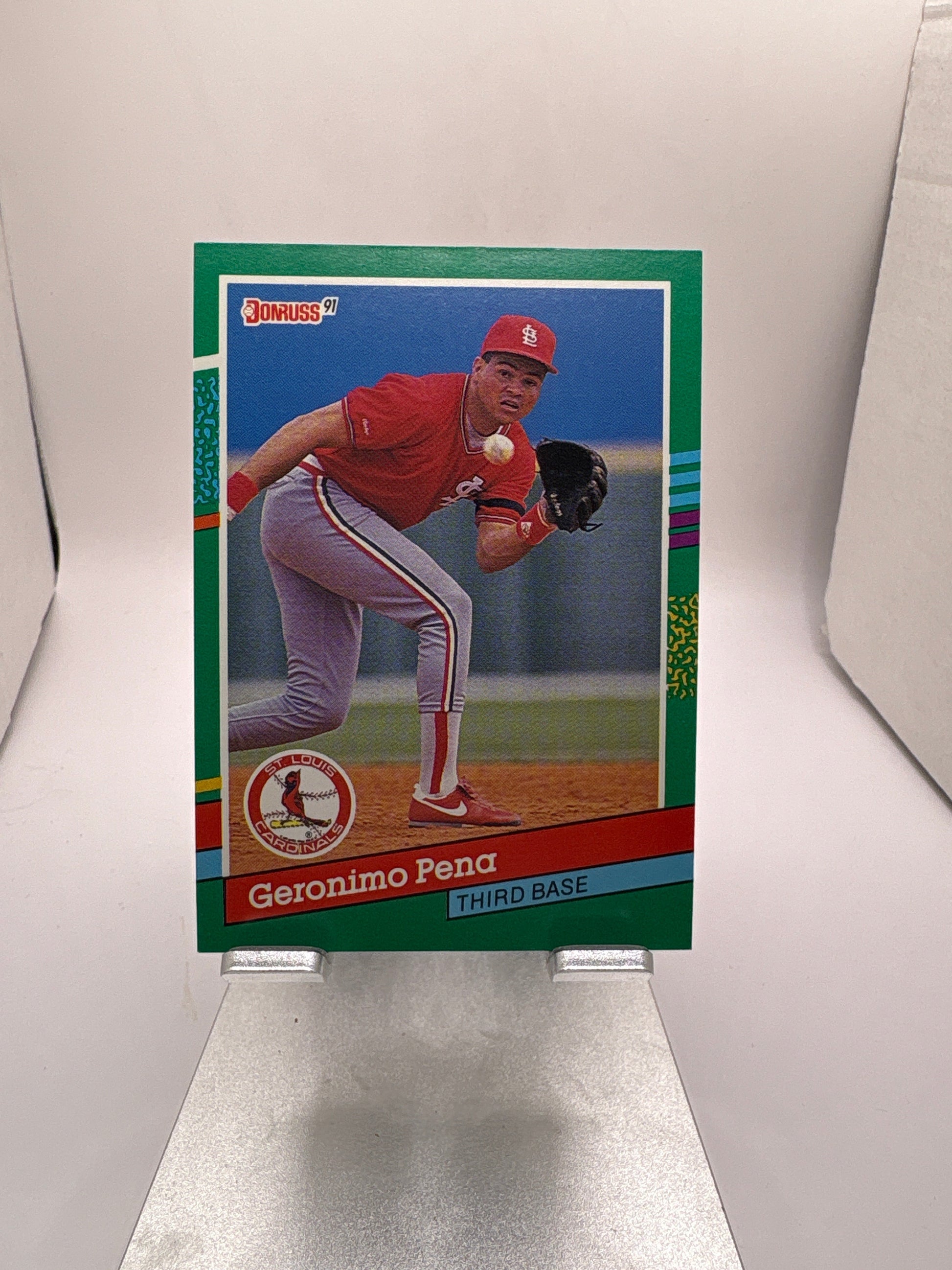 Donruss Geronimo Peña Sports Card