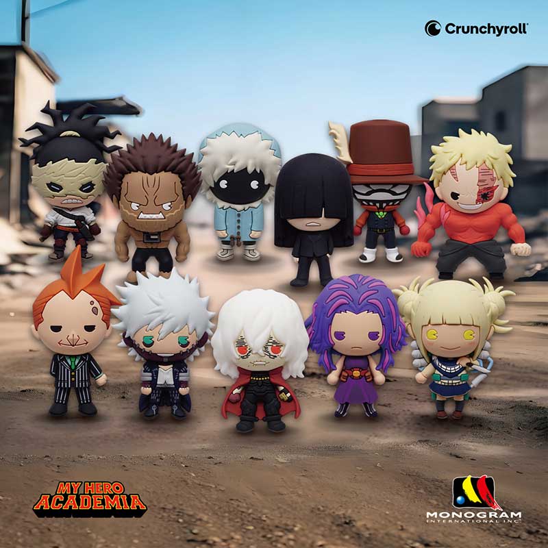 My Hero Academia 3D Foam Bag Clip, Series 10 Main image