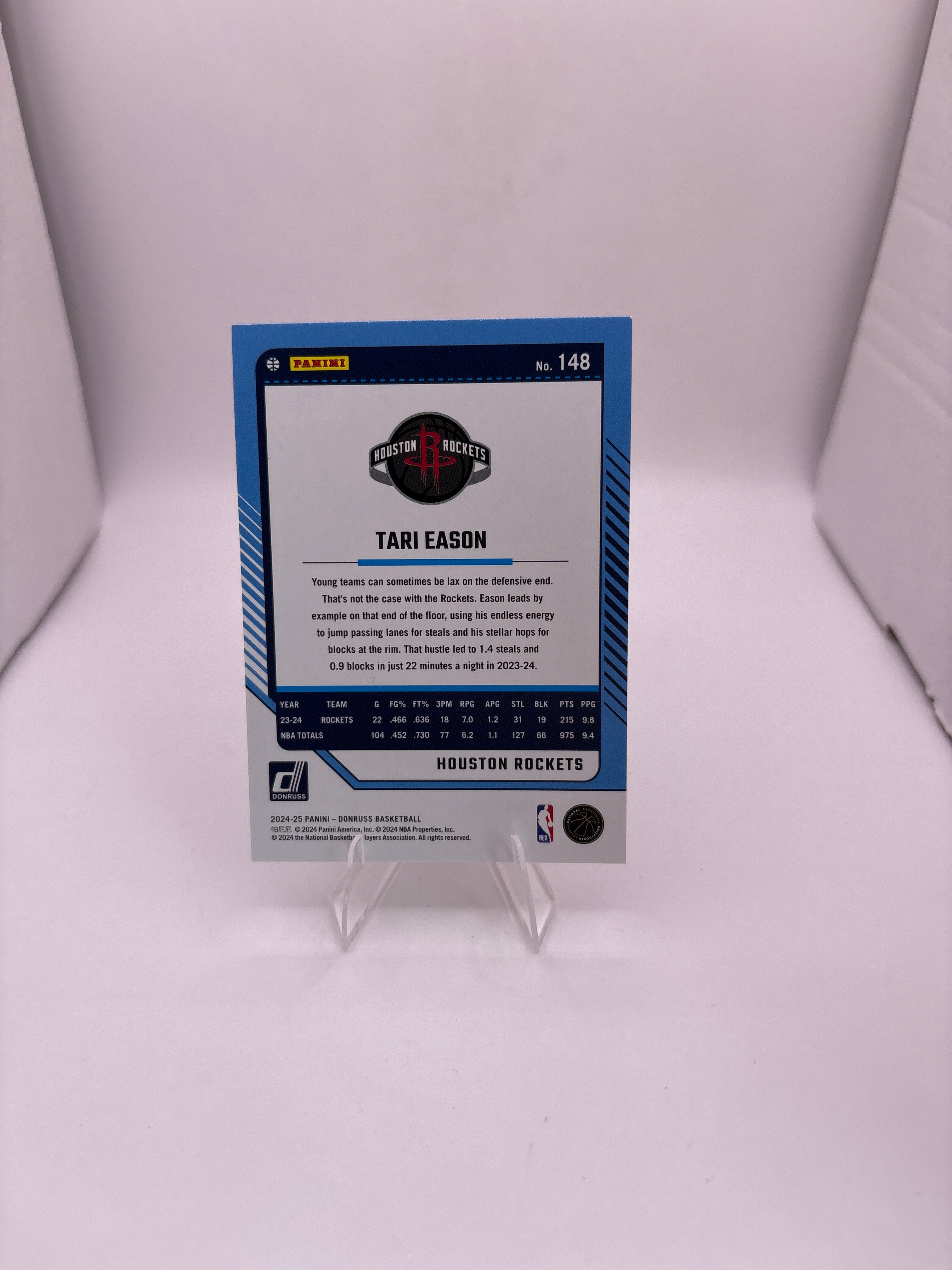 Donruss Tari Eason