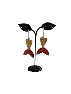 Mermaid tail earrings