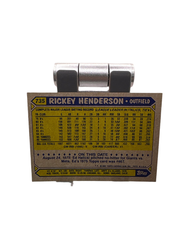 Topps Rickey Henderson