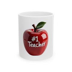 #1 Teacher Ceramic Mug - Collectors World Toys