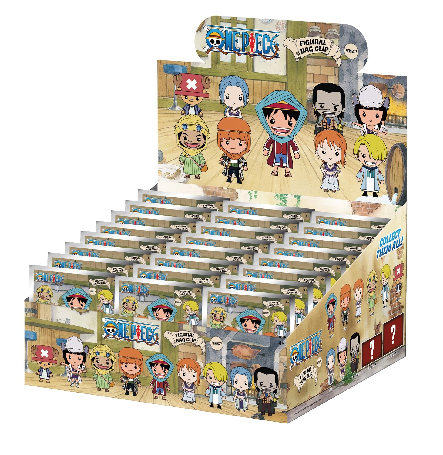One Piece 3D Foam Bag Clip, Series 7 Blind Bag