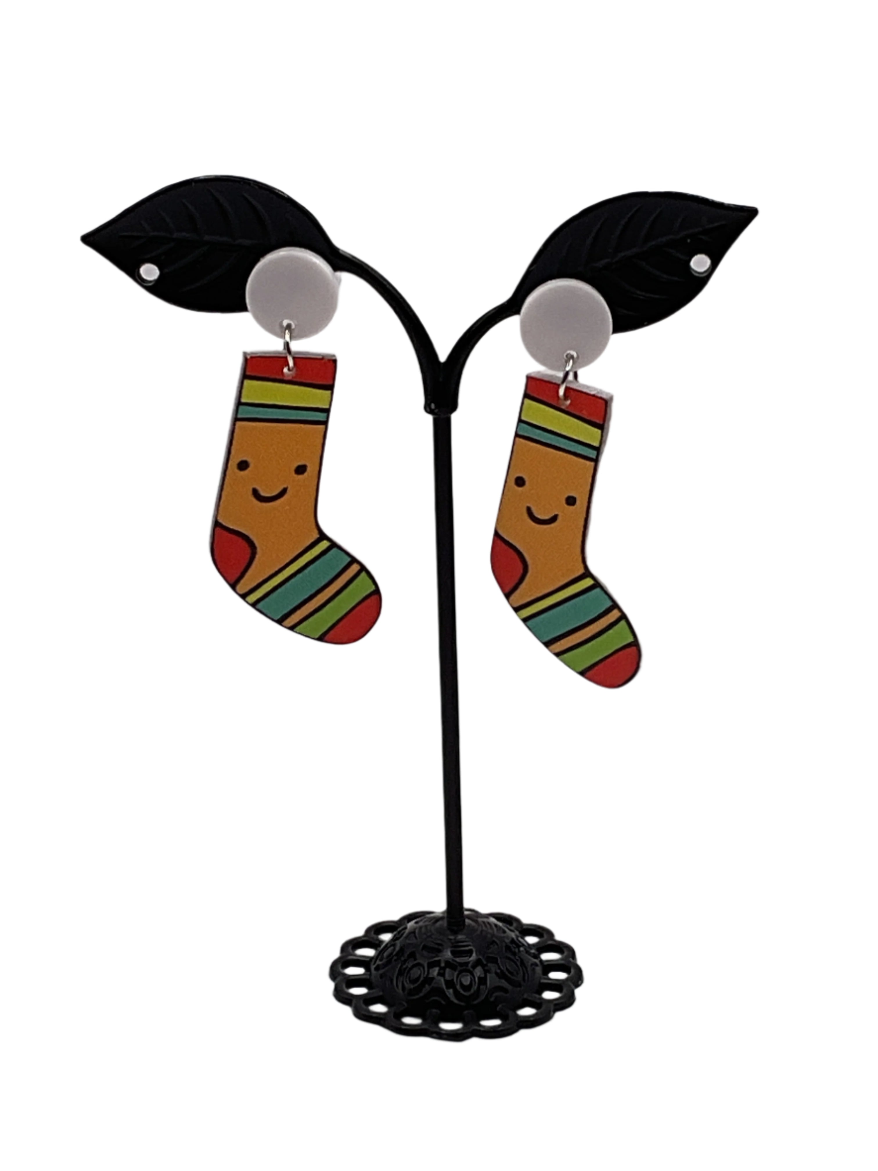 Sock earrings Main image