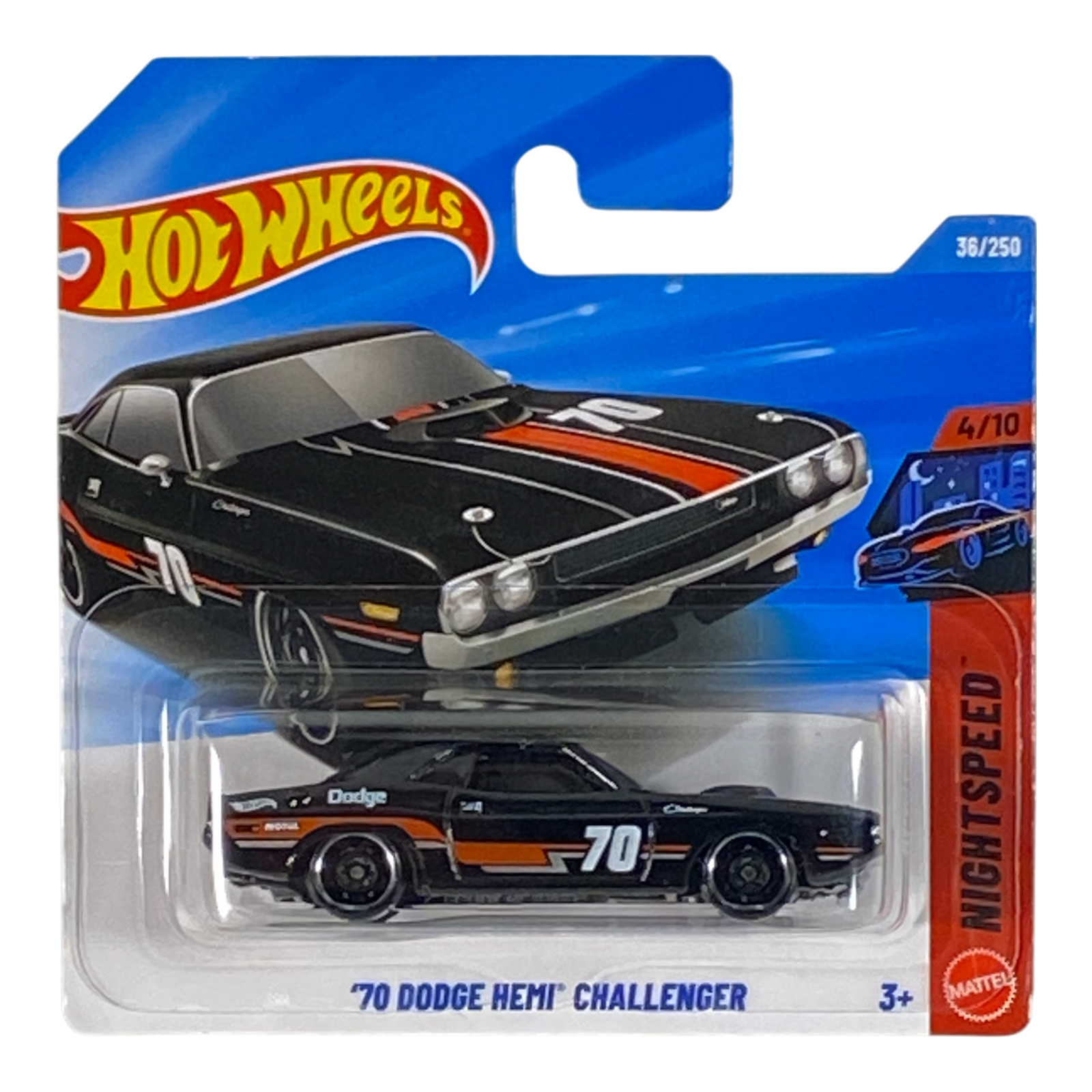 Hot Wheels '70 Dodge Hemi Challenger | Nightspeed Series 4/10