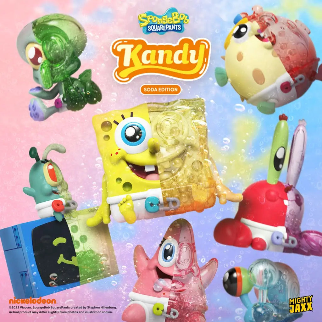 Kandy X SpongeBob SquarePants (Soda Edition) Blind Box (1 Blind Box) - Collectors World Toys