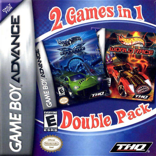 2 Games In 1 Double Pack - Hot Wheels: World Race / Velocity X (Gameboy Advance) Main image