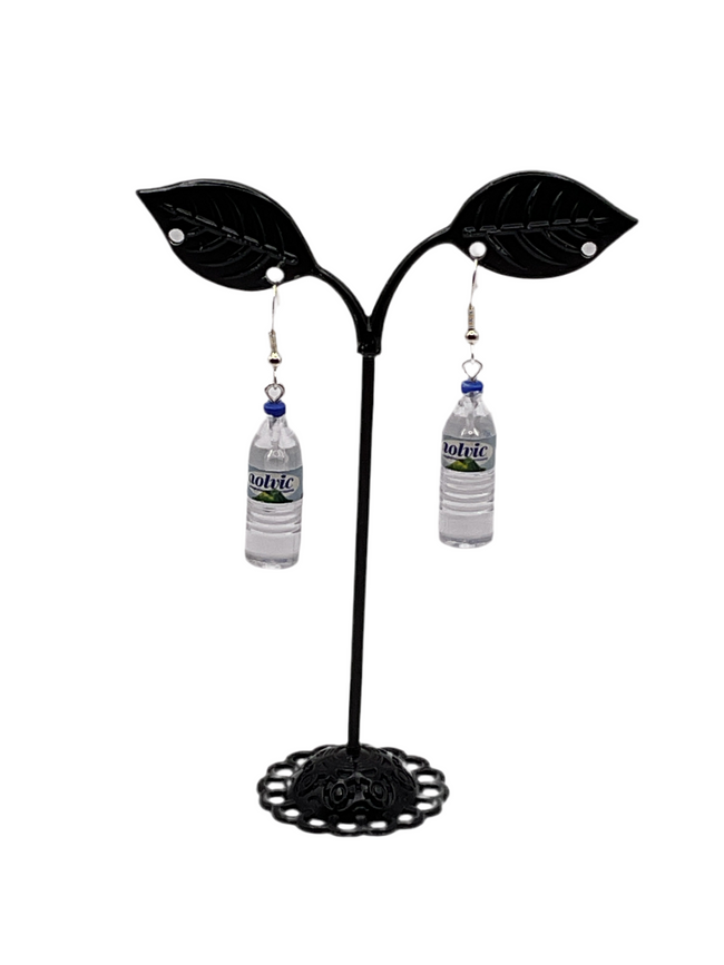 Water bottle Earrings Hover Image
