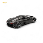 Mini-GT Jaguar C-X75 Test Car - Carbon Fiber #997 1:64 MGT00997