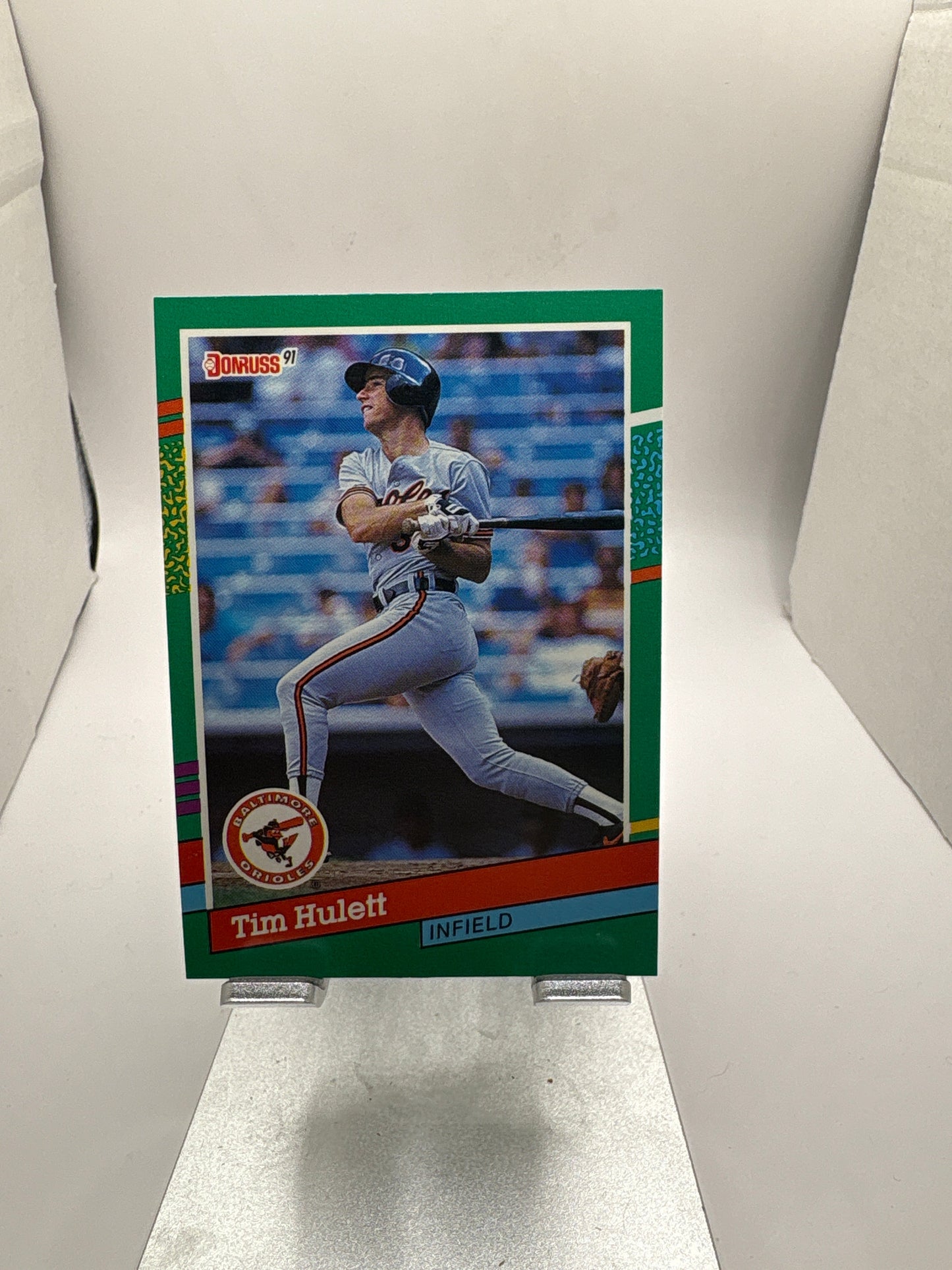 Donruss Tim Hulett Sports Card