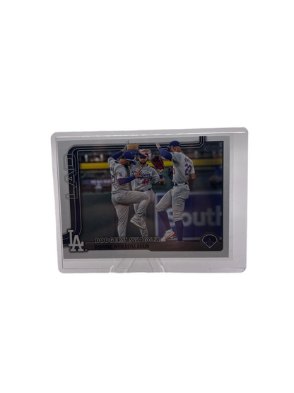 Topps Dodgers Swagger Winning With Style