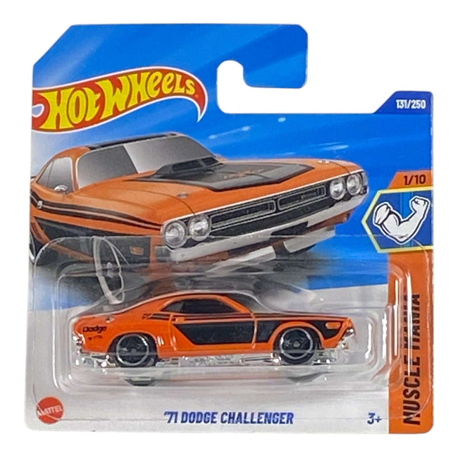 Hot Wheels '71 Dodge Challenger - Muscle Mania Series 1/10 Short Card Hover Image