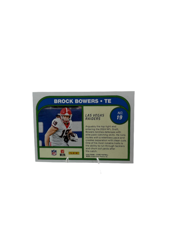 Score Brock Bowers
