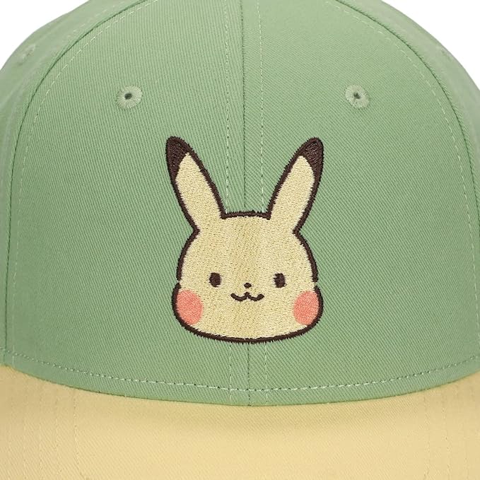 Pikachu Chibi Embroidered Contrast Hat - Collectors World Toys