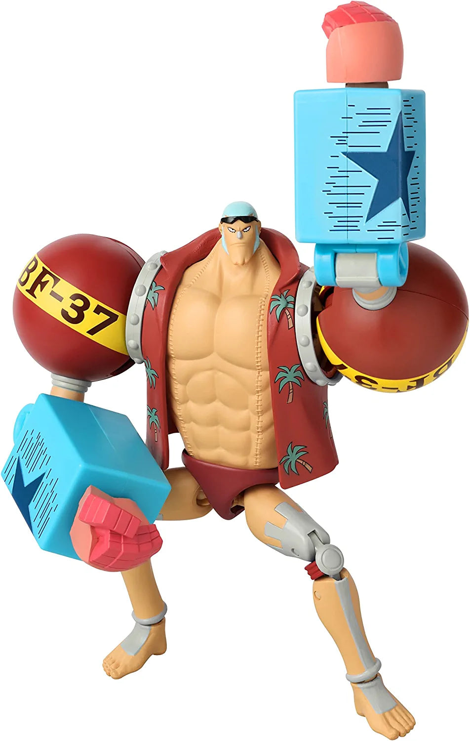 Anime Heroes - One Piece - Franky Action Figure - Collectors World Toys