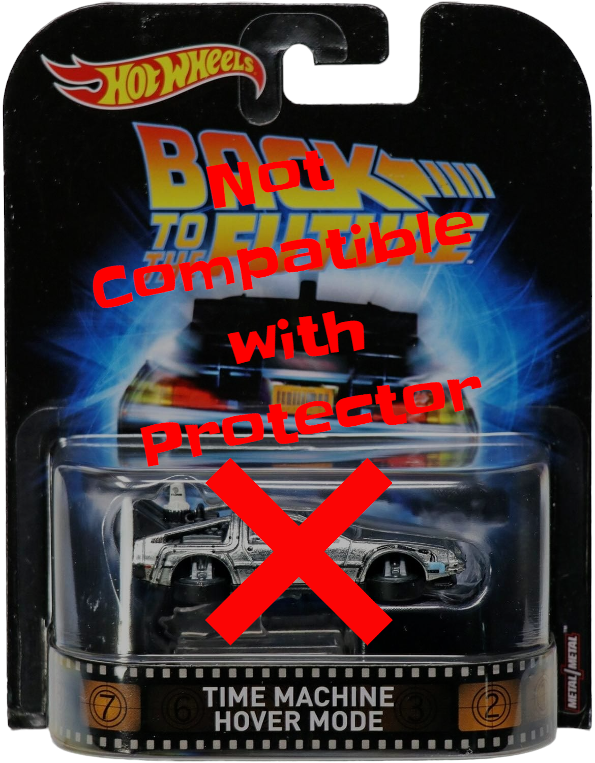 10 Pack Protector Case Clamshell for Hot Wheels Premium Pop Culture