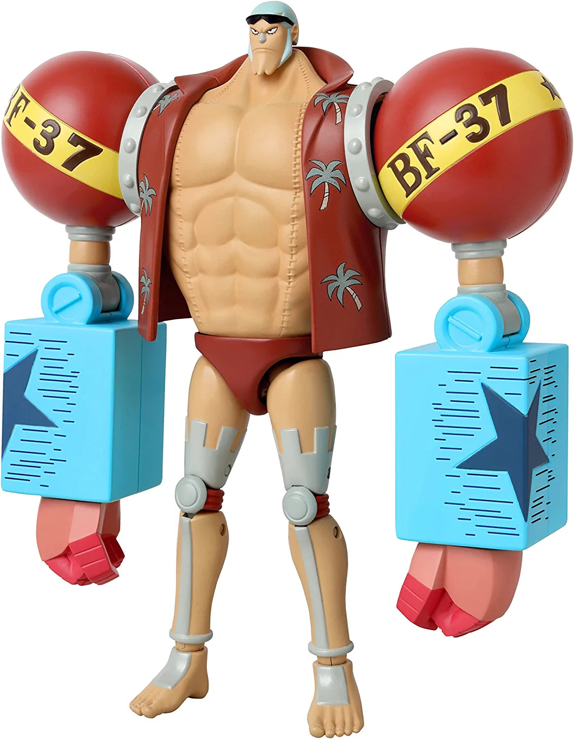 Anime Heroes - One Piece - Franky Action Figure - Collectors World Toys