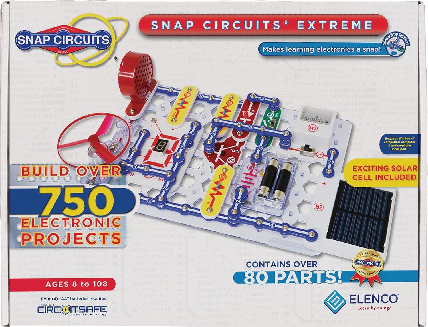 Snap Circuits® Extreme SC750 | Electronic Science Kit | 750 Project STEM Educational Toy | Ages 8+ Main image