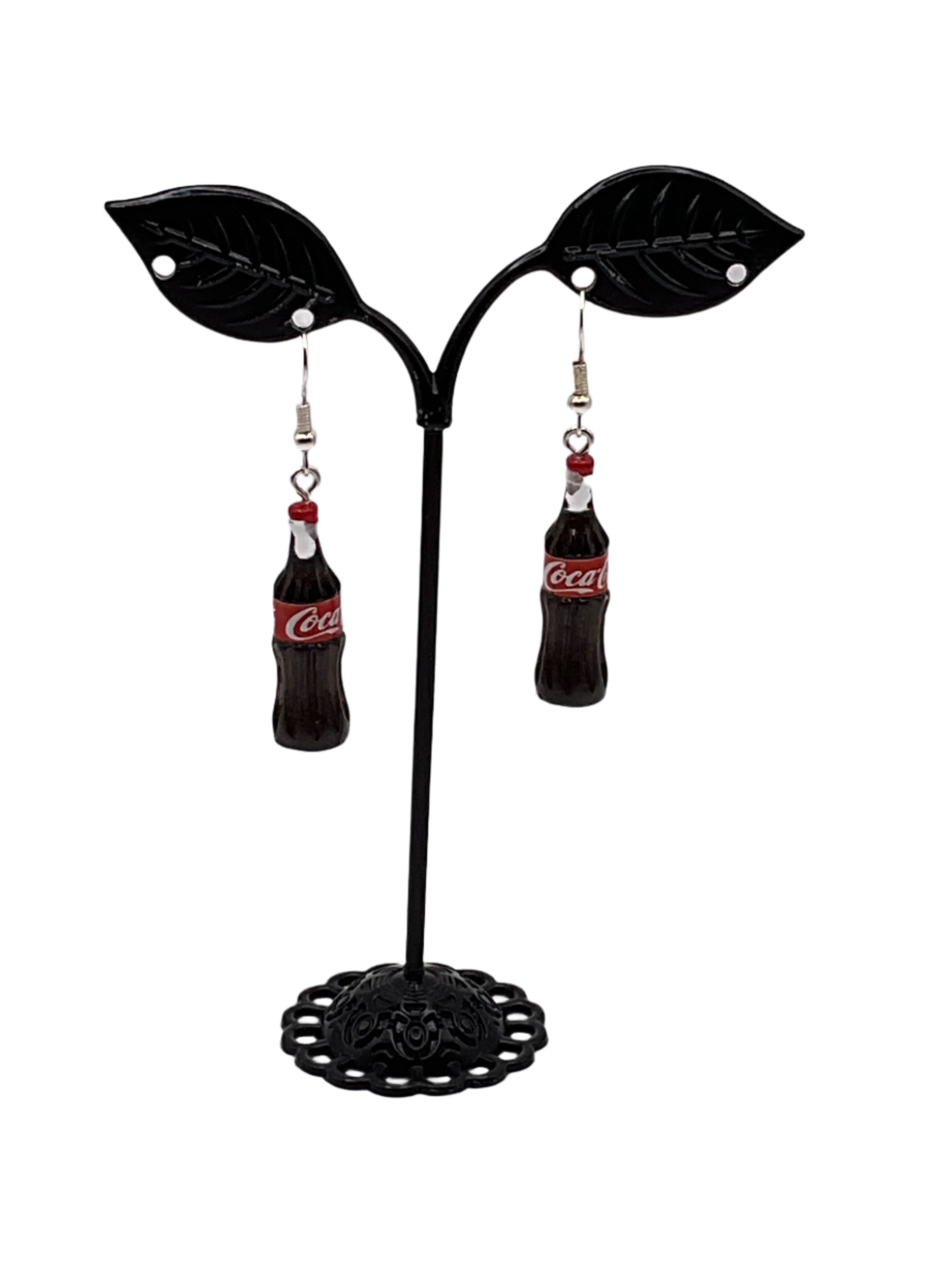 Coca-cola earrings
