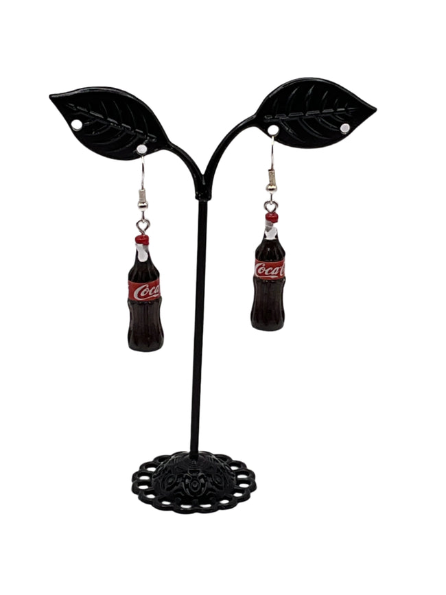 Coca-cola earrings Hover Image