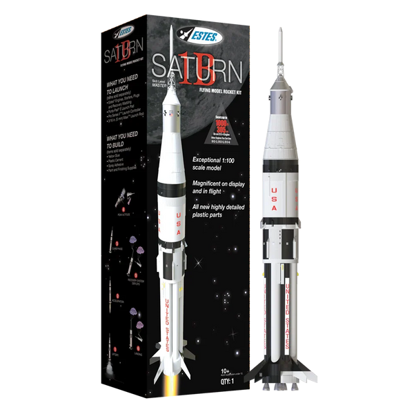 Estes Rockets - Saturn 1B SA-206 Model Rocket Kit, Skill Level: Master