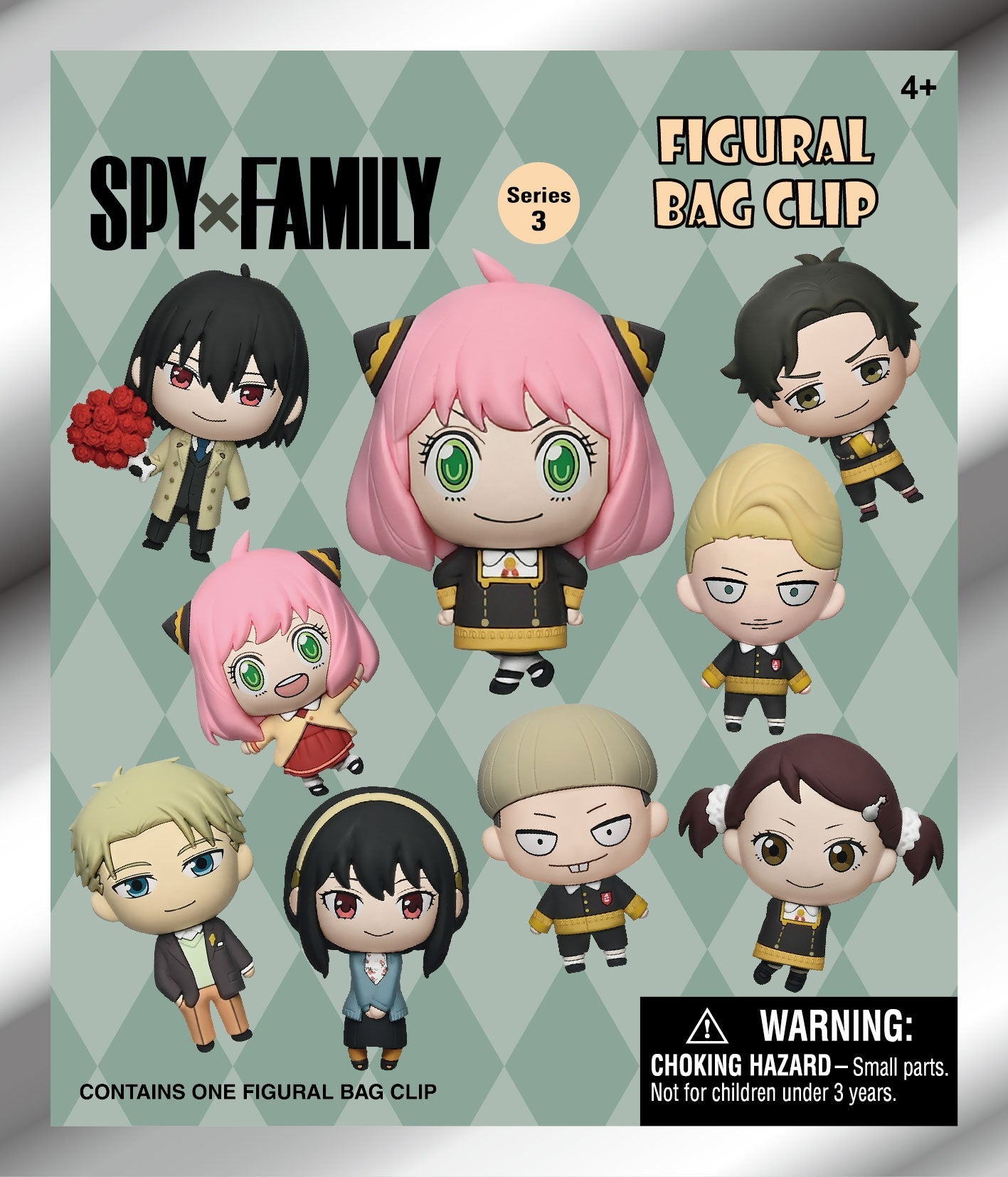 Spy x Family 3D Foam Bag Clip, Series 3 Blind Bag Main image