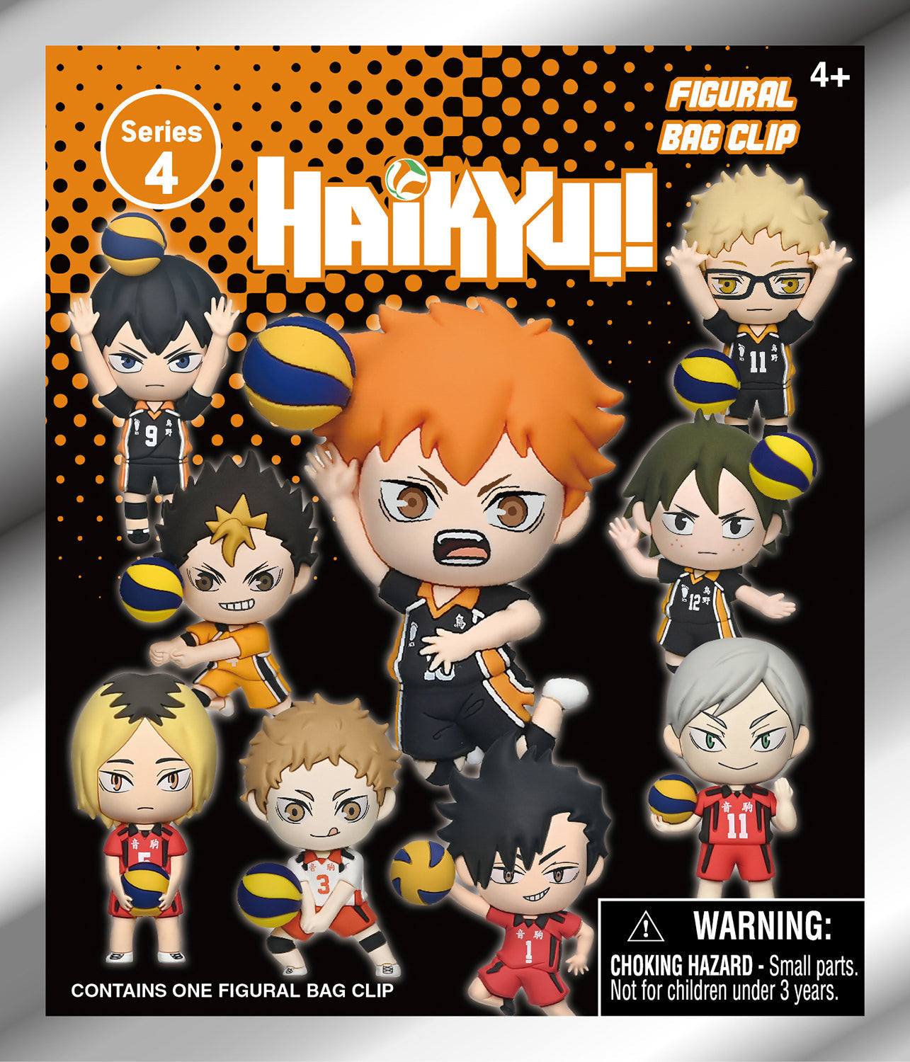 Haikyuu!! 3D Foam Bag Clip, Series 4 Blind Bag Main image