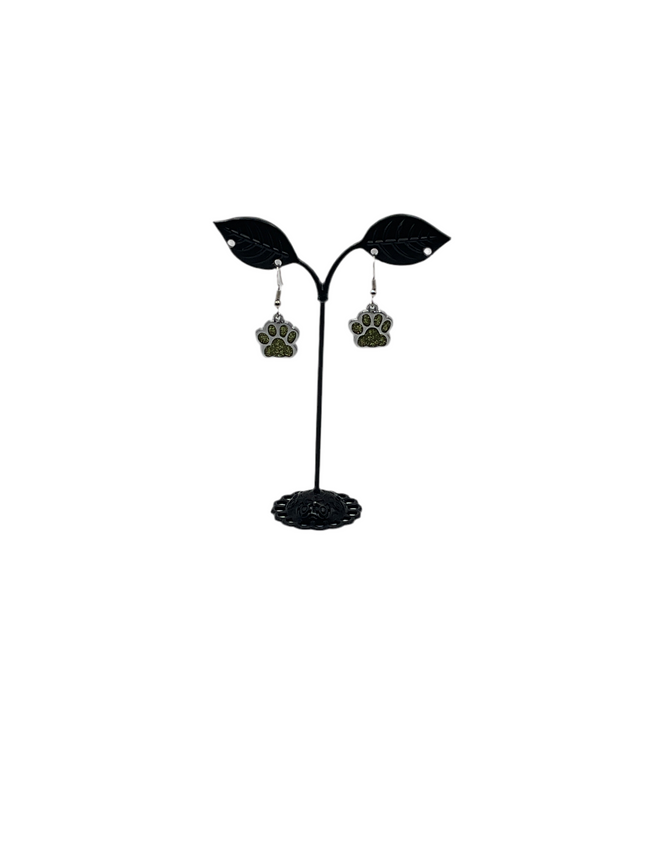 Puppy paw earrings Main Image