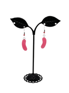 Pink Jellybean Earrings