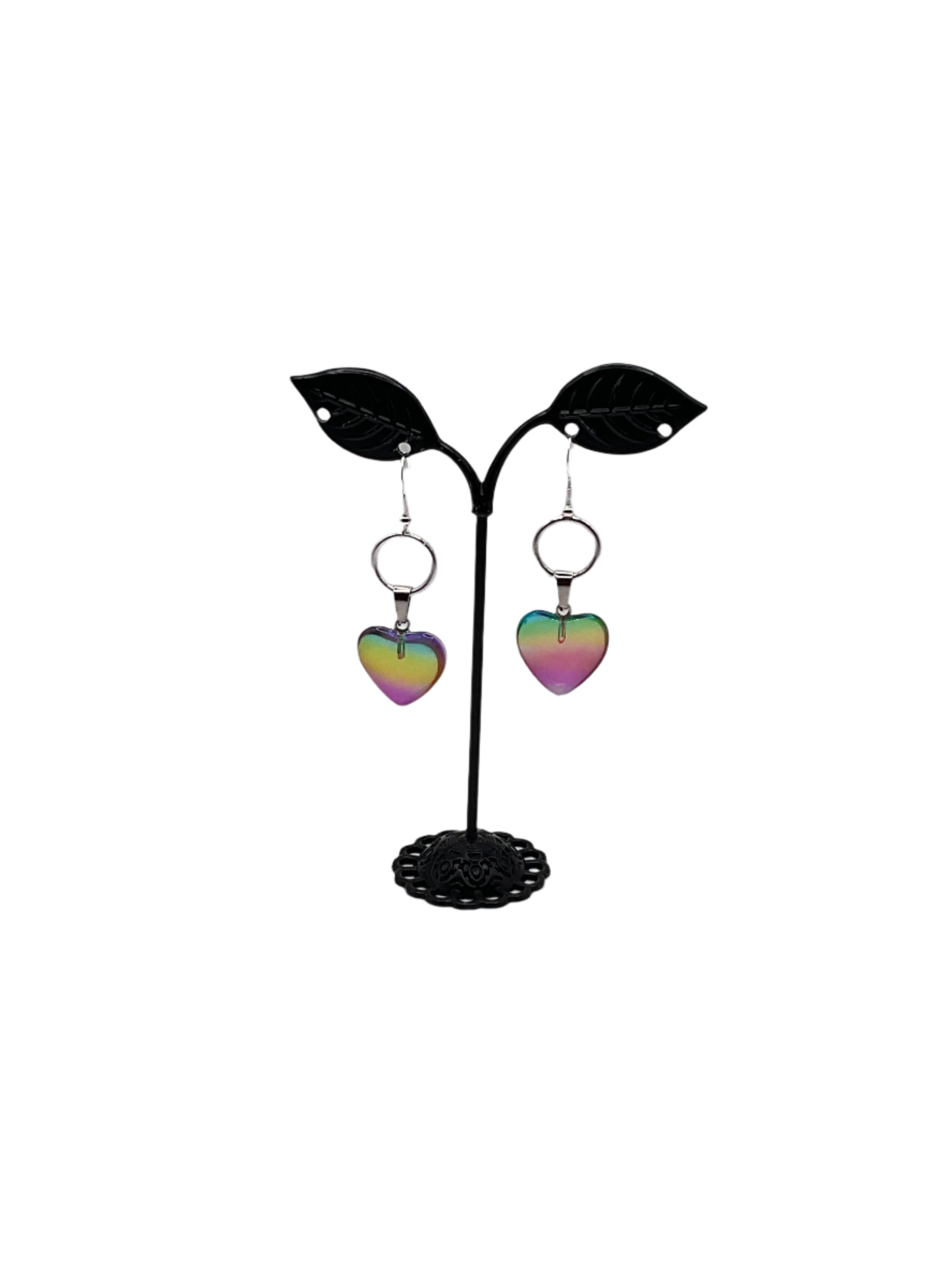 Heart earrings