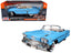 1958 Chevrolet Impala Convertible Light Blue "Timeless Classics" 1/18 Diecast Model Car by Motormax