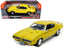 1969 Pontiac GTO Judge Yellow 1/18 Diecast Model Car by Motormax