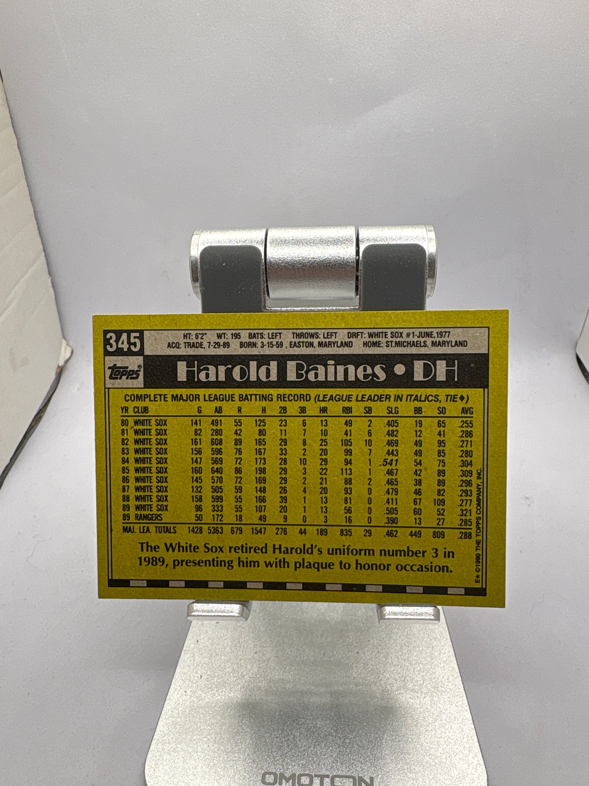 Topps Harold Baines