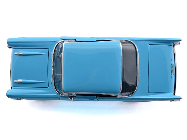 1957 Chevrolet Bel Air Light Blue "Timeless Legends" Series 1/24 Diecast Model Car by Motormax