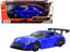 Mercedes AMG GT3 Bright Blue 1/24 Diecast Model Car by Motormax