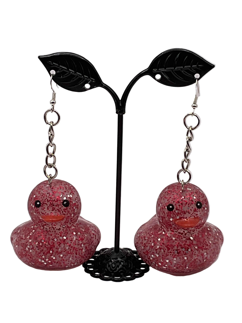 Large Rubber Ducky Earrings